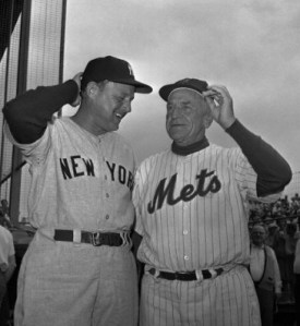 CASEY STENGEL 1962 METS AWAY COACHING JERSEY